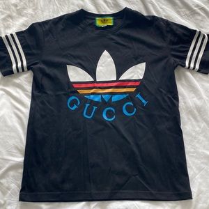 Gucci X Adidas tee. Size medium. Worn a few times but shirt is in perfect shape